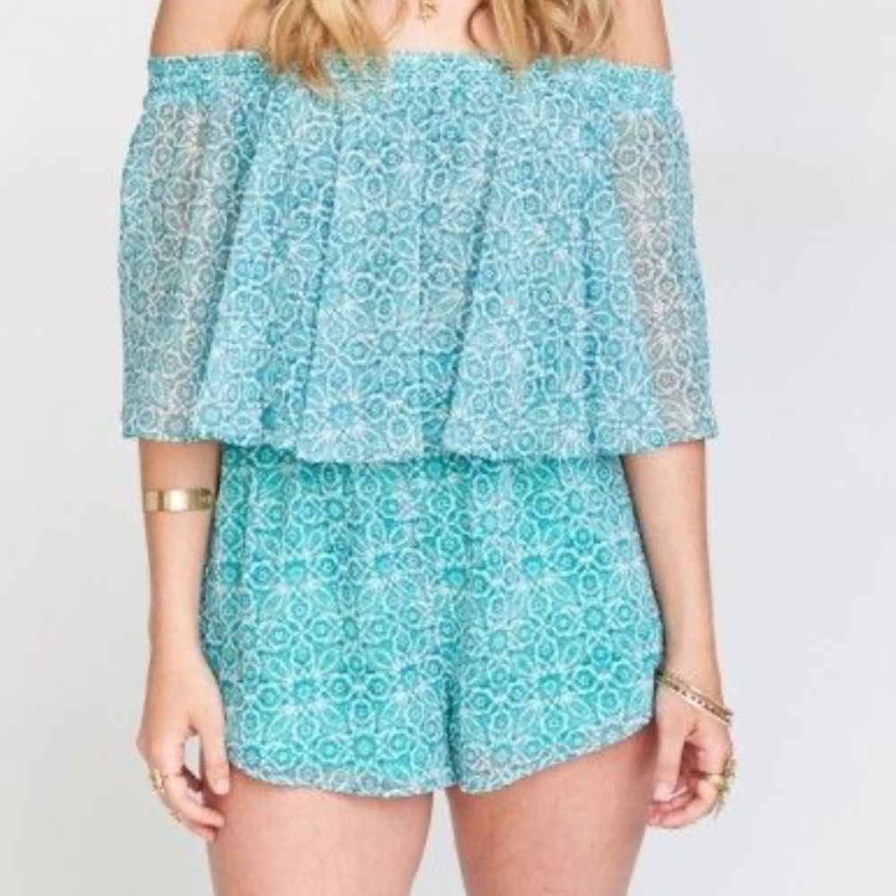 Show Me Your Mumu Rosario Romper in print Little Lady Lolo